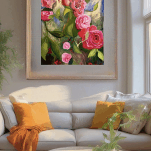 Original Painting Rose Series #3