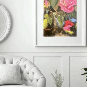 Original Painting Rose Series #4