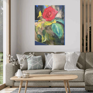 Original Painting Rose Series #8